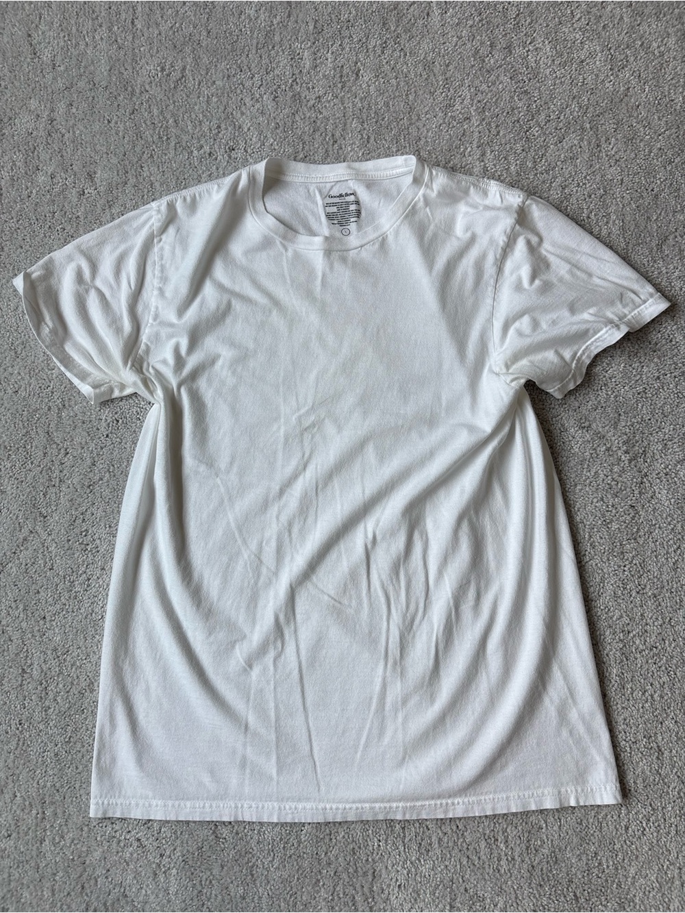 Goodfellow & Co White Short Sleeve Crewneck Tee
